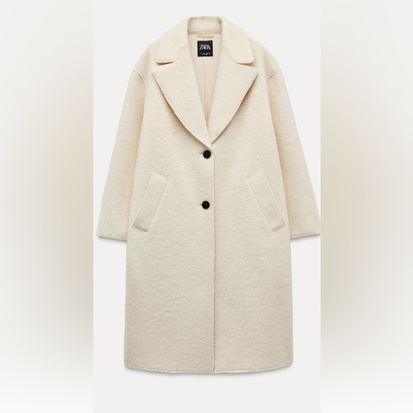 Zara Jackets & Blazers - ZARA BOUCLÉ COAT🤍